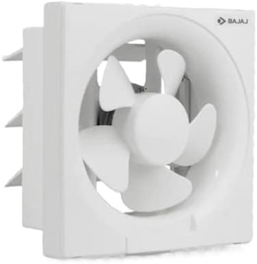 Bajaj Maxima Neo 200 mm White Domex Exhaust Fan &ndash; Powerful Ventilation for Kitchen, Bathroom &amp; Office Spaces
