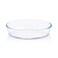 BOROSIL OVAL BAKING DISH 0.7 LTR   Borosilicate Oven Proof, Baking Pan, Dessert Dish, Heat-Resistant Multi-Purpose Kitchen Serveware, DSHEX0038
