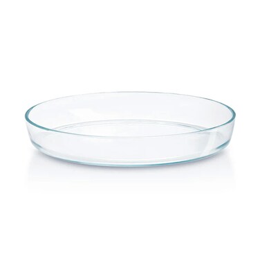 BOROSIL OVAL BAKING DISH 4.0 LTR   Extra-Large Borosilicate Oven Proof, Casserole Pan, Roasting Dish, Heatproof Kitchen Serveware &amp; Family-Size Baking Dish, DSHEX0042