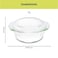 Borosil ROUND CASSEROLE WITH LID 1.0 LTR   Borosilicate Oven Proof, Casserole Pan, Serving Bowl, Heat-Resistant Kitchen Cookware &amp; Family-Size Baking Dish, BGFGBCAS0003