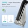 COSLUS Water Flosser for Braces Gums Care, Professional Oral Irrigador, Deep Cleaning, Rechargeable, Waterproof, BPA-Free, Portable for Travel, Black (Dark Water Tank)