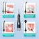 COSLUS Water Flosser for Braces Gums Care, Professional Oral Irrigador, Deep Cleaning, Rechargeable, Waterproof, BPA-Free, Portable for Travel, Black (Dark Water Tank)