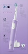 Oral B Vitality 300 Rechargeable Toothbrush with CrossAction Brush Head, 3 Cleaning Modes &amp; 2 Minutes Built-in Timer D103.413.3 Lilac
