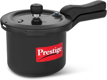 Prestige Svachh 3 Litre Pressure Cooker With Hard Anodized Body (Black)
