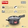 Prestige Svachh 3.5 Litre Outer Lid Pressure Cooker With Hard Anodized Body (Black)