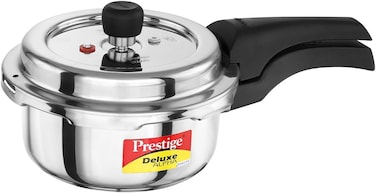 طنجرة ضغط براسف 2 من برستيج - 2 لتر، لون فضي