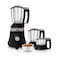 Prestige Element Tuff Mixer Grinder With 3 Jars 1200W Max - 2850Ml - Black   PR43191