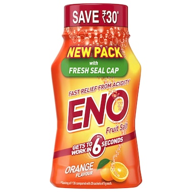 ENO FRUIT SALT ORANGE 100g