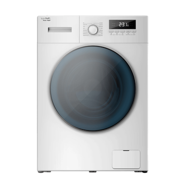 Lloyd 8 Kg Washing Machine Front Load Washer, GLWF804POGWT04, White