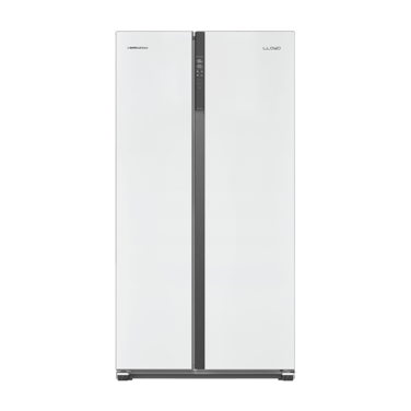 Lloyd Side By Side Refrigerator 521L, GOSF554HWSM1HC, White