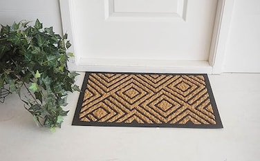 ORCHID MOULDED NATURAL COIR DOORMAT 40X60 CM