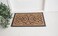ORCHID MOULDED PANAMA NATURAL COIR DOORMAT 40X60 CM
