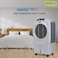 Symphony Siesta 70XL Evaporative Desert Air Cooler 70L Water Tank Dust Filter &amp; High Air Delivery Air Cooler with Densenest Honeycomb Pads, Air Conditioner Fan, Portable Large
