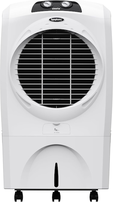 Symphony Siesta 70XL Evaporative Desert Air Cooler 70L Water Tank Dust Filter &amp; High Air Delivery Air Cooler with Densenest Honeycomb Pads, Air Conditioner Fan, Portable Large