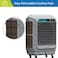 Symphony Movicool XL100 Commercial Cooler - 3-Speed Evaporative 100Litre - Powerful 26m Air throw-Weather Resistant body- Grey