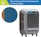 Symphony Movicool XL100 Commercial Cooler - 3-Speed Evaporative 100Litre - Powerful 26m Air throw-Weather Resistant body- Grey