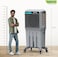 Symphony Movicool L200i -3-Wind Speeds, Evaporative 200LWater Tank 120&deg;Oscillation for Outdoor &amp; Indoor Use, Knob Control Swamp Cooler Portable Quiet Performance And Powerful Air Flow