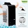 Symphony Diet 3D 40i Portable Tower Air Cooler For Home with 3-Side Honeycomb Pads, Pop-Up Touchscreen, i-Pure Technology and Low Power Consumption, 40L, Grey