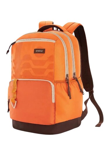 American Tourister Mate 2.0 Backpack - Mustard Yellow - 1 Year Global Warranty