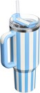 STANLEY Quencher H2.0 Tumbler with Handle and Straw 40 oz , Flowstate 3-Position Lid , Cup Holder Compatible for Travel