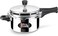 Milton Pro Cook Aluminium Induction Bottom Pressure Cooker With Outer Lid, 5 Litre, Silver, Gasket Release System, Food Safe, Induction, Hot Plate, Flame Safe, Premium Bakelite Handle, Safety Valve