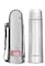 MILTON 1000ml Thermosteel Flask with Jacket, Keeps Drinks Hot and Cold for 24 Hours, 18/8 Stainless Steel, Double-Walled Vacuum Insulated Water Bottle with Inner Copper Coating - Plain Lid - Silver