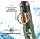 MILTON 750ml Vacuum Insulated Water Bottle with One Touch Safety Lock, Stainless Steel, Keeps Drinks Hot and Cold for 24 Hours, Double-Walled Thermos Flask with Inner Copper Coating - Crown - Green
