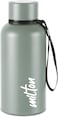 زجاجة مياه ميلتون معزولة ومفرغة من الهواء، سعة 520 مل، تحافظ على المشروبات ساخنة وباردة لمدة 24 ساعة، مصنوعة من الفولاذ المقاوم للصدأ 18/8، ترمس مزدوج الجدار مع طلاء نحاسي داخلي، أورا - رمادي
