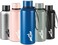 MILTON 750ml Vacuum Insulated Water Bottle, Keeps Drinks Hot and Cold for 24 Hours, 18/8 Stainless Steel, Double-Walled Thermos Flask with Inner Copper Coating for Gym, Office - Aura - Dark Blue