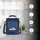 Milton 8-Piece Pro Lunch Box Set With Insulated Bag &amp; Cutlery - Includes 3 Microwave Safe Inner Steel Food Containers (180ml, 320ml, 450ml), 100ml Plastic Box, 750ml Bottle, Office Tiffin - Blue