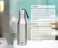 Milton 1000ml Stainless Steel Water Bottle, Single-Walled, BPA-Free, Leak-Proof, Rust-Free,Easy to Carry, Easy-Grip Fridge &amp; Gym Bottle For Men, Kids, School &amp; Travel - Super - Silver