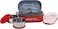 Milton Executive Lunch Insulated Tiffin, 2 Containers, 280 ml each, 1 Container, 500 ml, Red   Microwave Safe   Easy to carry   Leak proof   Stainless Steel &amp; Plastic    Insulated Tiffin   Hot Food