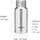 MILTON 160ml Vacuum Insulated Water Bottle, Keeps Drinks Hot and Cold for 24 Hours, 18/8 Stainless Steel, Double-Walled Thermos Flask with Inner Copper Coating for Sports, Travel, Gym, Elfin - Silver