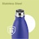 MILTON 750ml Vacuum Insulated Water Bottle with Straw Lid - 2 lids included, Keeps Drinks Hot &amp; Cold, 18/8 Stainless Steel, Double-Walled Flask with Inner Copper Coating - Sports, Gym - Larvik - Blue