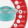 MILTON 2050ml Casserole with Lid, Double-Walled Insulated Stainless Steel Hotpot, Keeps Food Hot/Cold for Hours, Perfect for Serving Chapati, Roti, Biryani and More - Royal - Blue