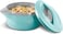 MILTON 2050ml Casserole with Lid, Double-Walled Insulated Stainless Steel Hotpot, Keeps Food Hot/Cold for Hours, Perfect for Serving Chapati, Roti, Biryani and More - Royal - Blue
