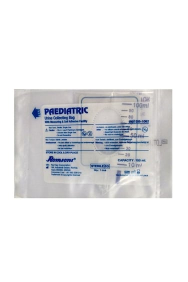 RC PAEDIATRIC URINE COLLECTING BAG GS-1062