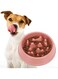Minta Slow Feeder Small Dog Bowls, Slow Food Feeding Pet Bowl, Non Slip Puzzle Bowl, Anti Gulping, Healthy Design, Sturdy and Durable, Can Be Used for Small Medium Size Dogs and Cats
