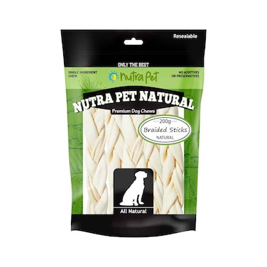 Nutrapet  Braided Sticks 200G