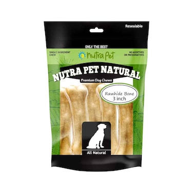 Nutrapet  Rawhide Bone 3 INCH