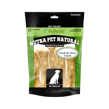 Nutrapet  Rawhide Bone 5 INCH