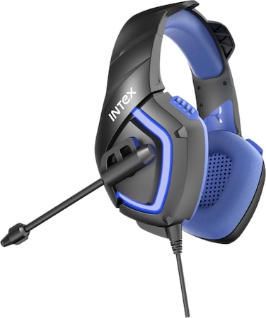 Titan Gaming Headset, Mic, Volume Control Knob, Mic Mute Option, Xbox One, Xbox One S, Playstation4, Playstation 5, PC, Phone Black