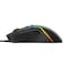 INTEX GM505 7D Wired Gaming Mouse DPI 12800   RGB Lighting Silk Top Cover 7 Programmable Buttons 1.5m Braided USB Cable 1000Hz Polling Rate Black Indian Brand PC Laptop Gamer Accessory