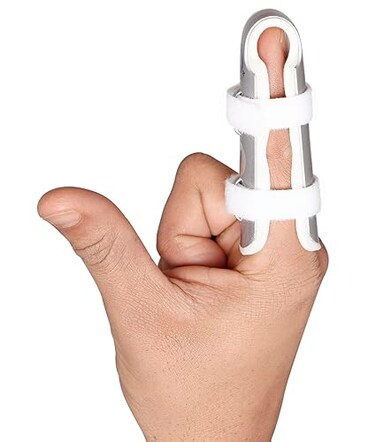 Tynor Finger Cot, Silver, Small, 1 Unit