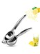 Premium Lemon Juicer, Manual Lemon Juicer Heavy Duty, High Quality Metal Lemon Orange Orange Citrus Juicer , Ergonomic design and multi-functional juicer, easy to use and clean - corrosion resistant and dishwasher safe