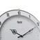 Ajanta 11 Inches Wall Clock for Home/Offces/Bedroom/Living Room/Kitchen (Step Movement, White)