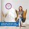 Ajanta 2147 Abstract Plastic Round Analog Wall Clock &ndash; Pink   20.5 cm x 20.5 cm x 3.5 cm   Battery Operated   Silent Quartz Movement   Ideal for Home &amp; Office