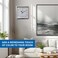 Ajanta Abstract Simple Wall Clock &ndash; White   Modern Analog Design   24W x 39.5H cm   Battery Operated Quartz Movement   Ideal for Home, Office &amp; Bedroom