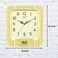 Ajanta Plain Musical Wall Clock &ndash; White   Hourly Melody   Elegant Decorative Design   Battery Operated Quartz Movement   Ideal for Home &amp; Office