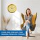 Ajanta Quartz Analog Wall Clock &ndash; 26cm Ivory Abstract Design with Step Movement, Plastic Frame &ndash; Modern Round Wall Clock for Living Room, Bedroom, Kitchen &amp; Office (Model 957-Ivory)